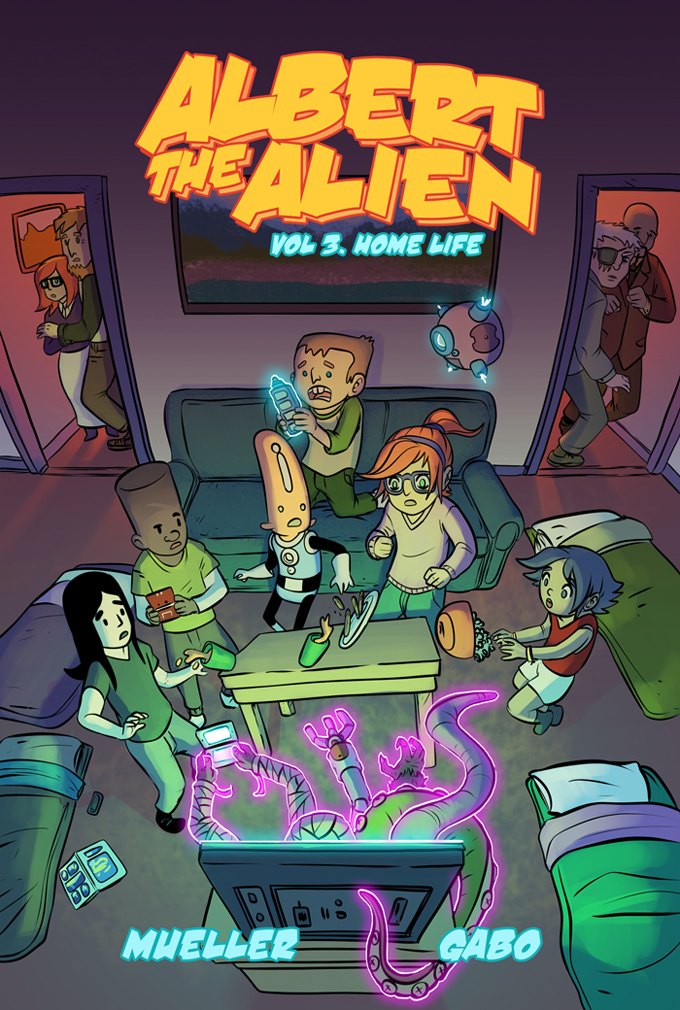 albert the alien volume 3 kids comic book graphic novel art by gabo written by trevor mueller